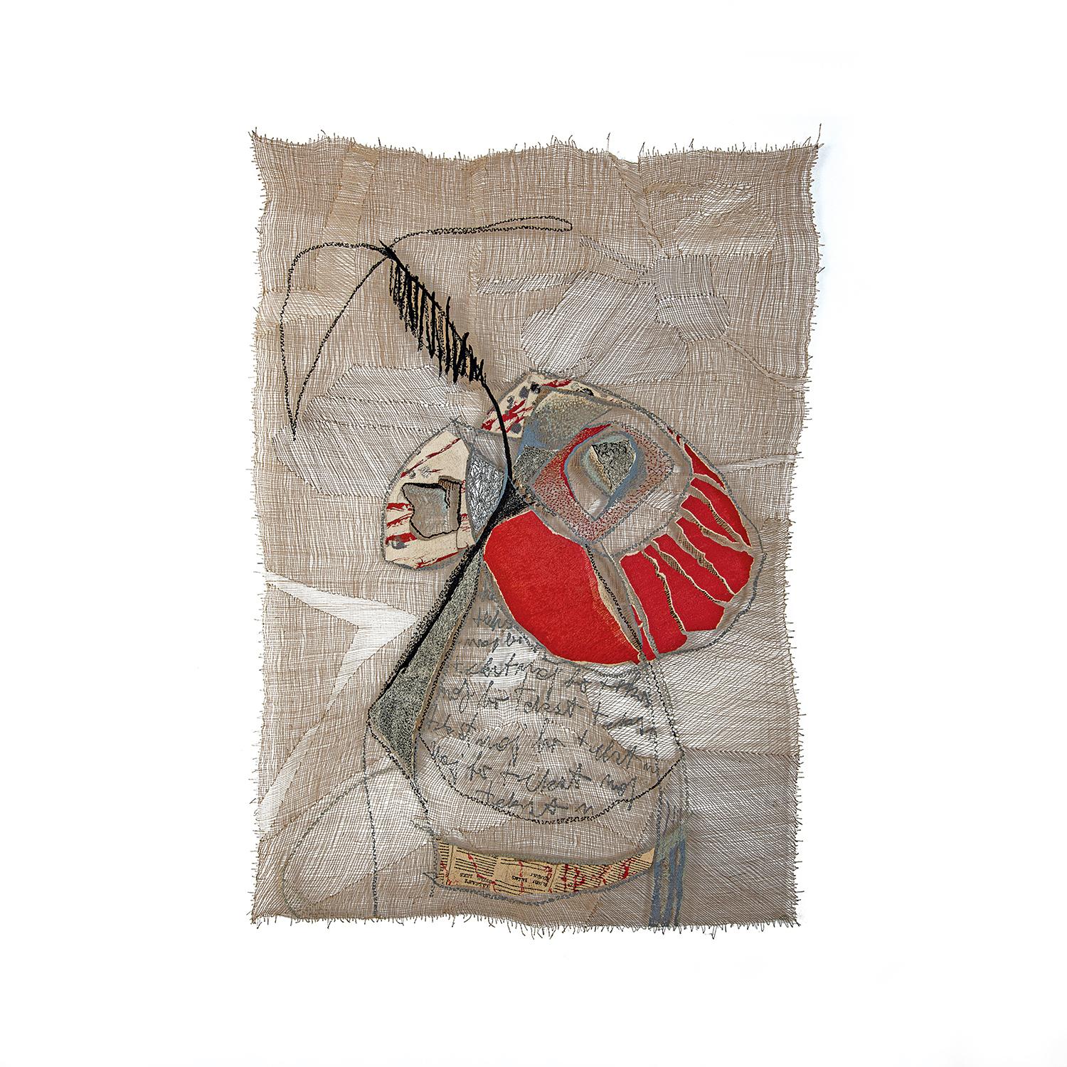 B'Still Life, Zeitgenössisches Wandbehang aus Textil von Anda Klancic im Angebot 3