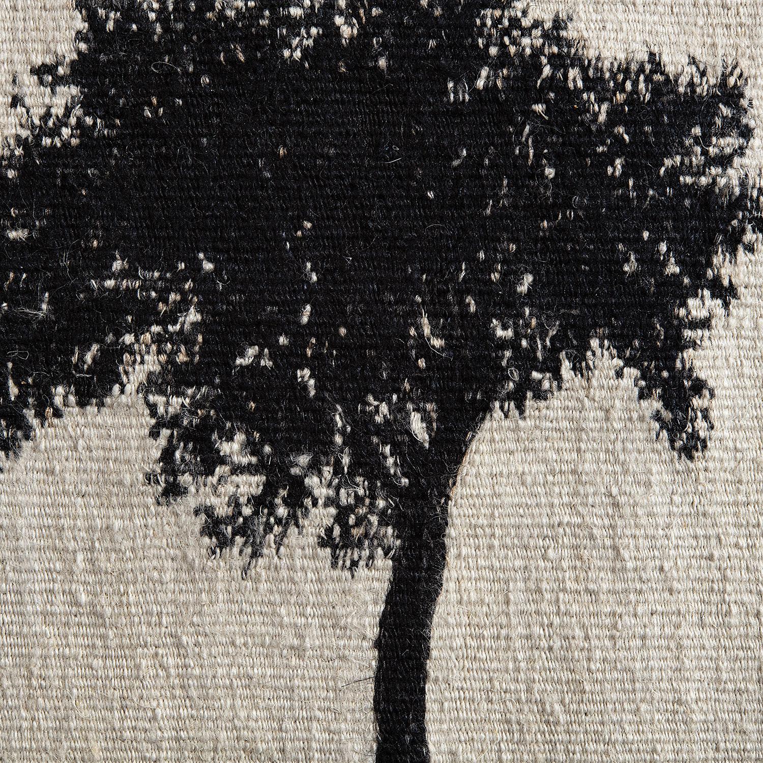 Journey Trees IV, Sara Brennan, handgewebte Textilwandskulptur im Angebot 1