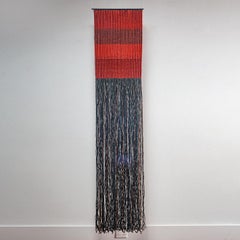 Rojo, Carolina Yrarrázaval, handwoven textile