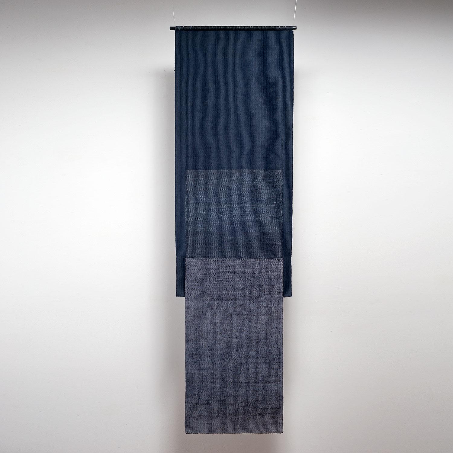 Azul, Carolina Yrarrázaval, handwoven textile
