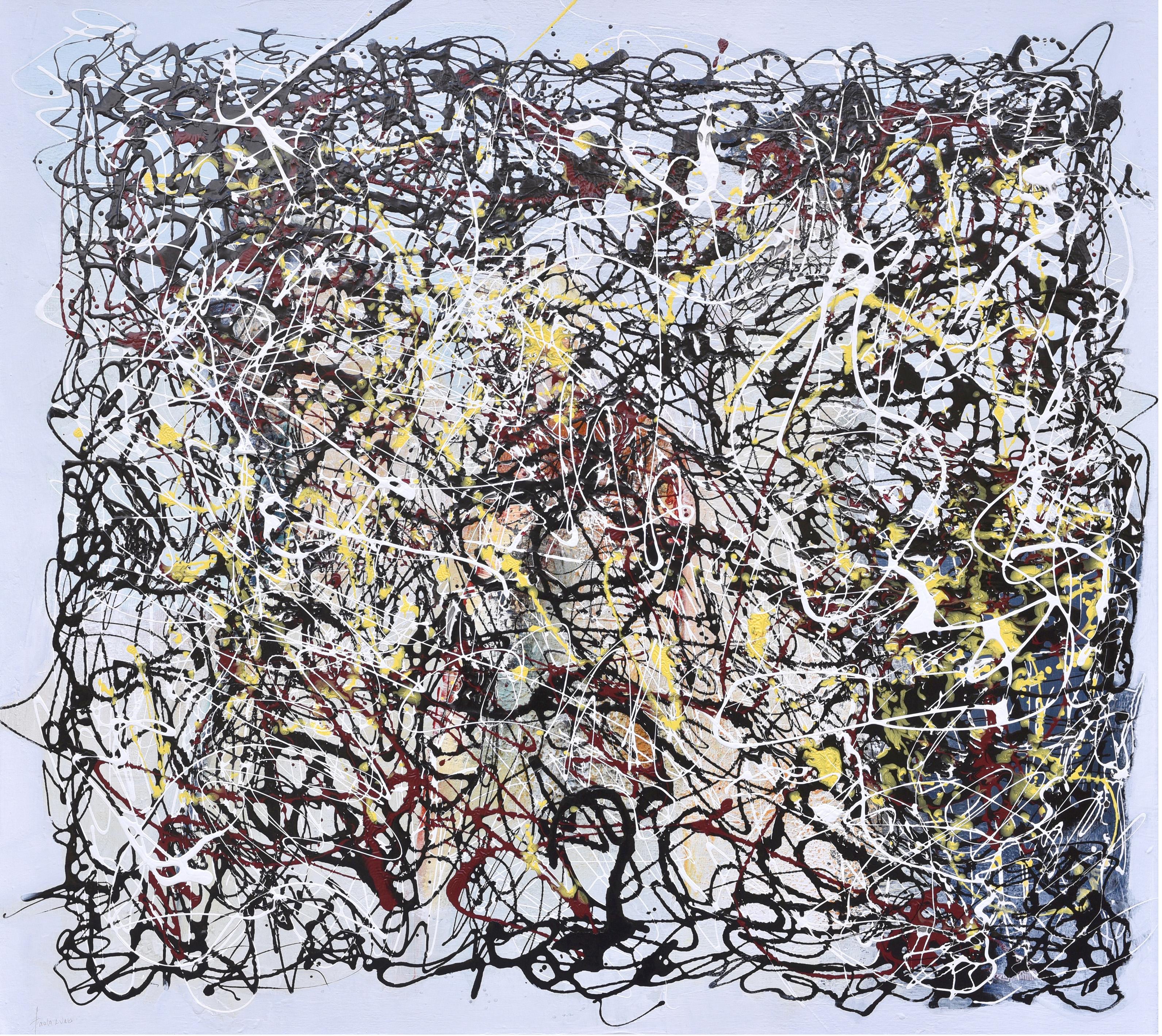 Paula Evers Abstract Painting - Energy VI
