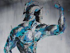 Coliseum - Blue Human Body Representation in the Roman Empire