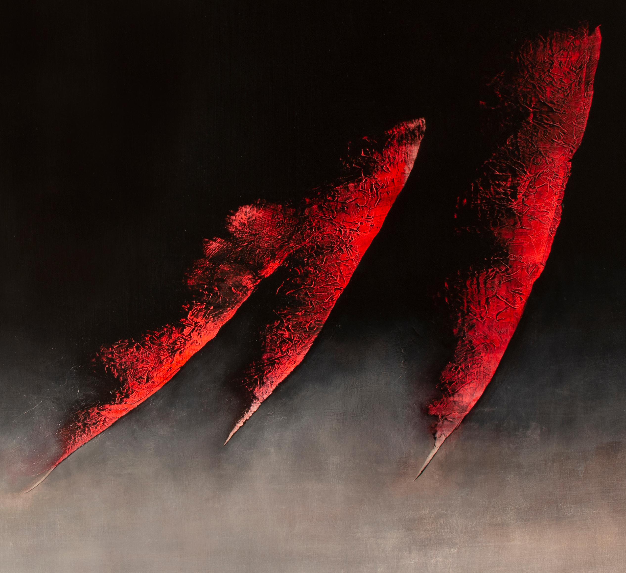 Linceul - Contemporary Abstract Oil Painting 2