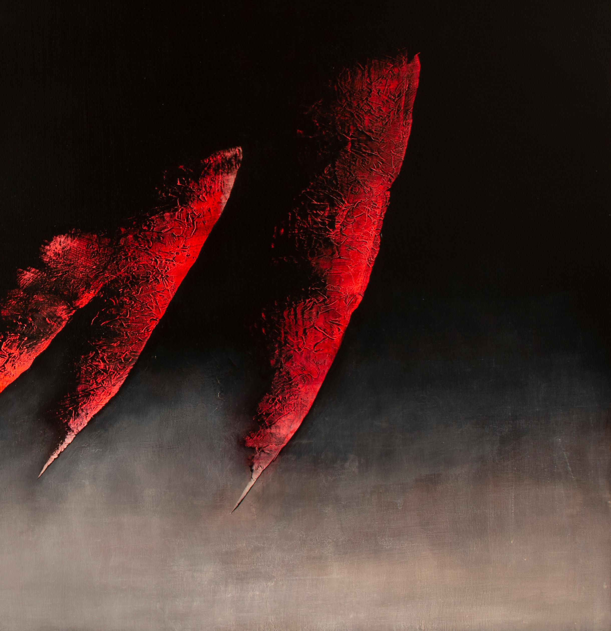 Linceul - Contemporary Abstract Oil Painting 3