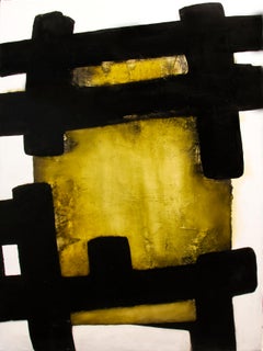 White Eolithe, Contemporary Abstract Oil Painting