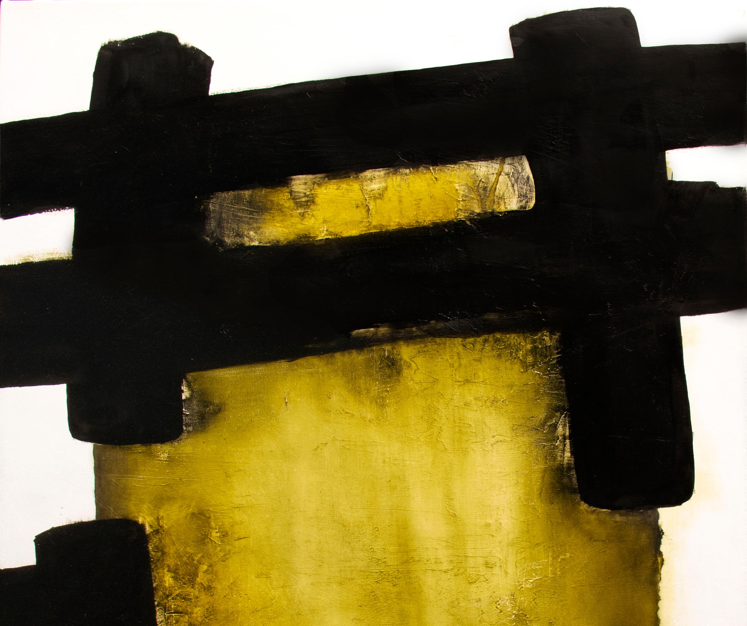 White Eolithe, Contemporary Abstract Oil Painting 2