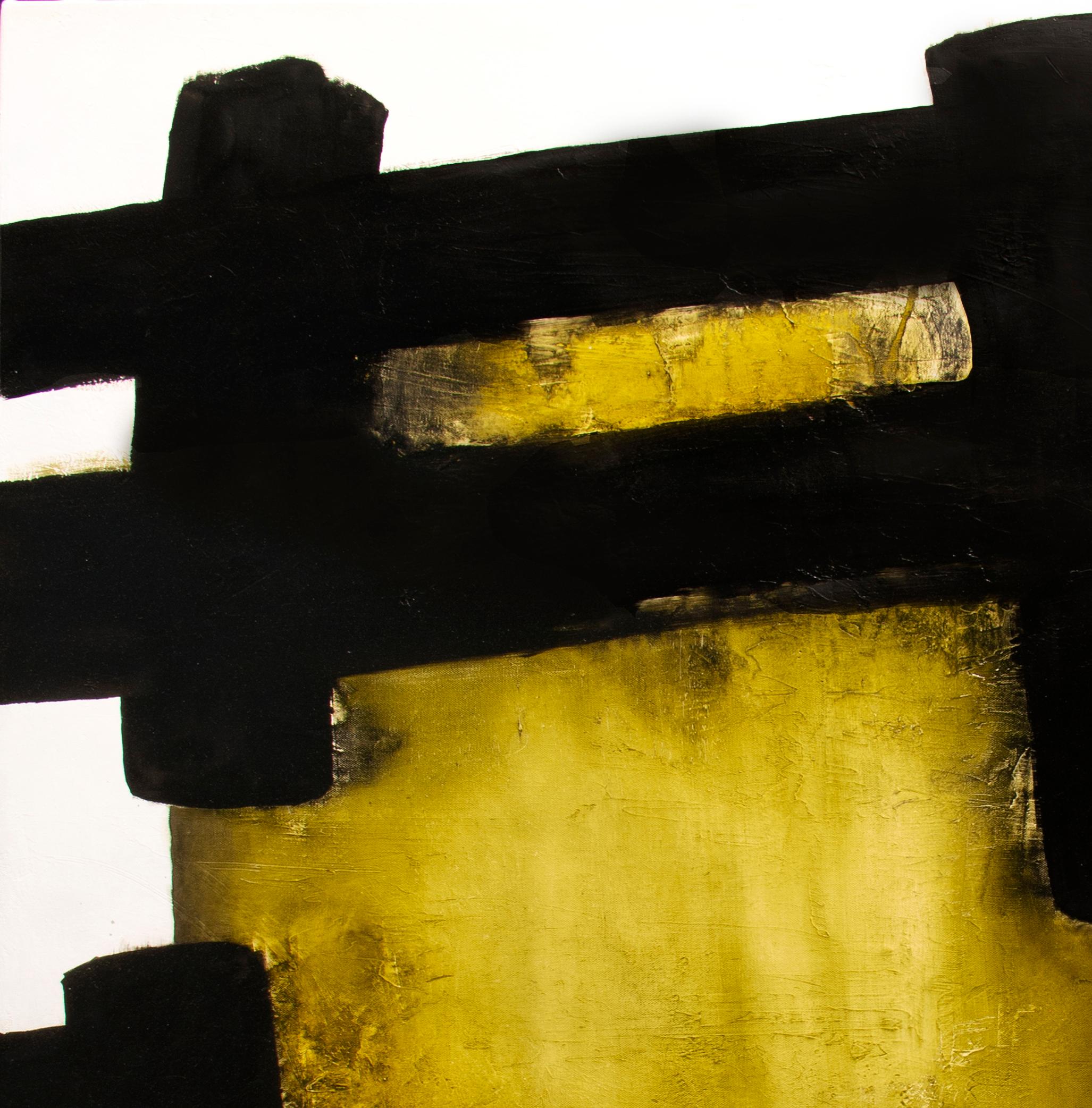 White Eolithe, Contemporary Abstract Oil Painting 4