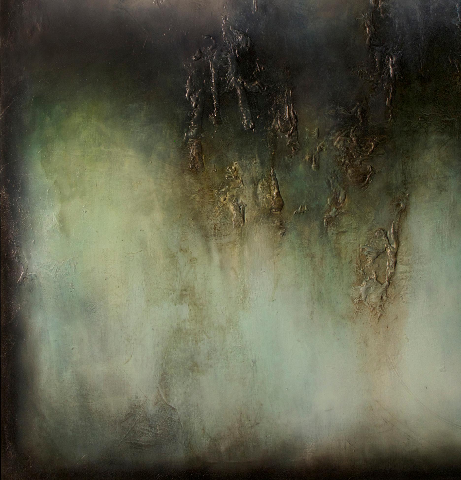 Nocturne II is a Contemporary Abstract Oil Painting by Alexandre Valette who has a master degree in Art History and is a complete artist, influenced by the work of the great masters. He explores from a young age drawing through the human anatomy and
