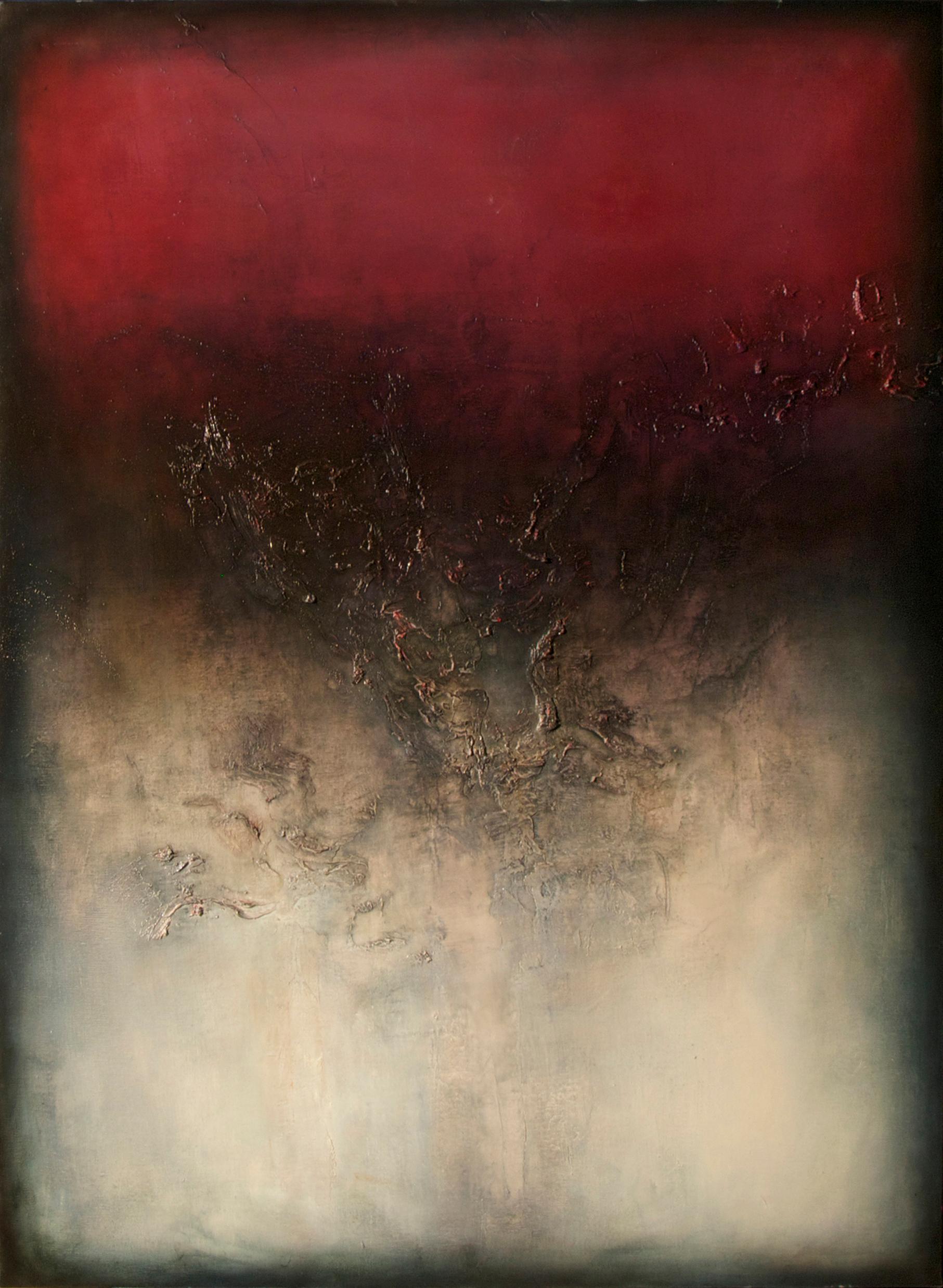 Alexandre Valette Abstract Painting - Nocturne IV, Contemporary Abstract Oil Painting