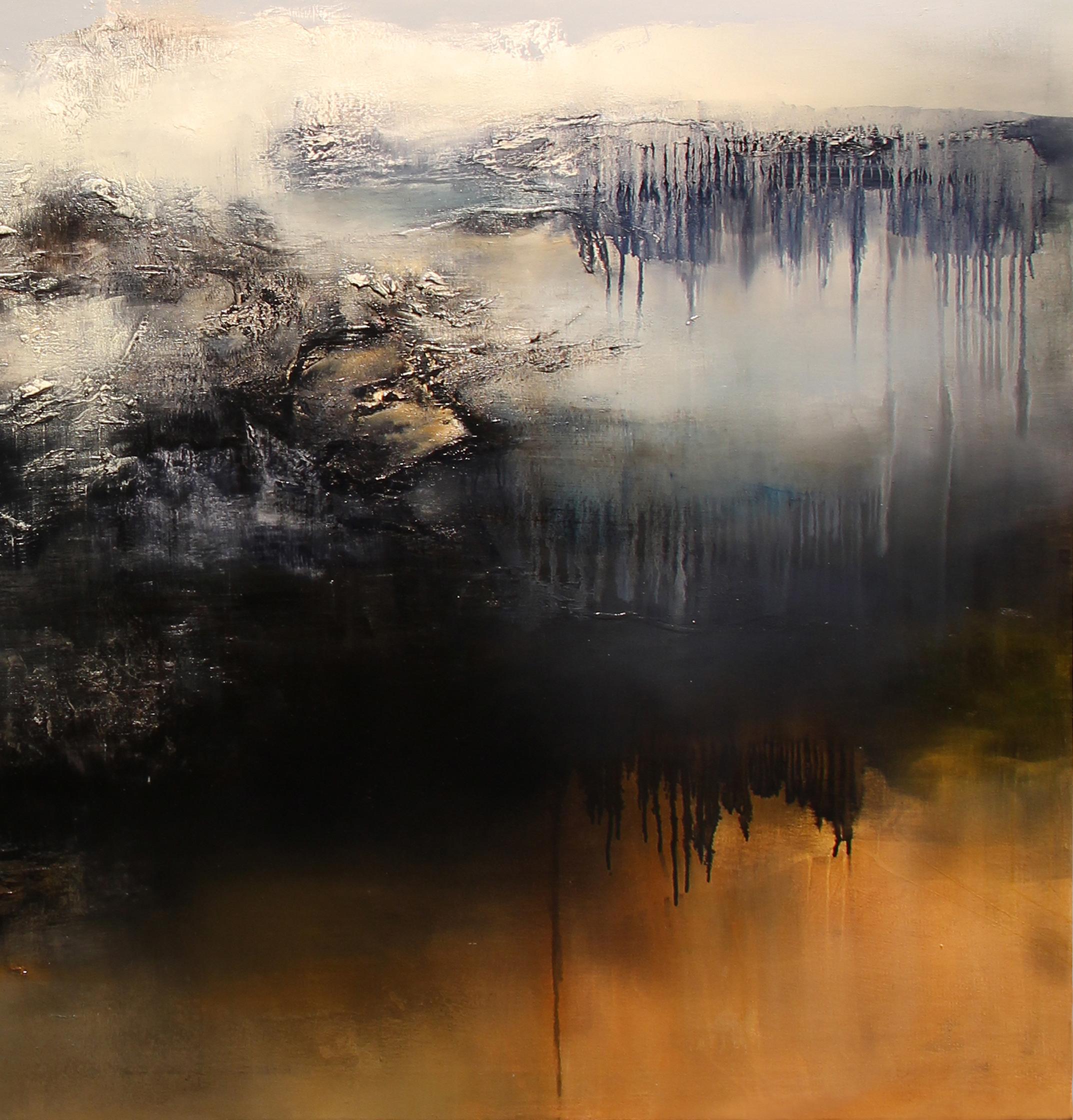 Le Gris is a Contemporary Abstract Oil Painting by Alexandre Valette who has a master degree in Art History and is a complete artist, influenced by the work of the great masters. He explores from a young age drawing through the human anatomy and