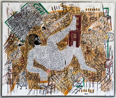 African Contemporary Art - Dame Justice III