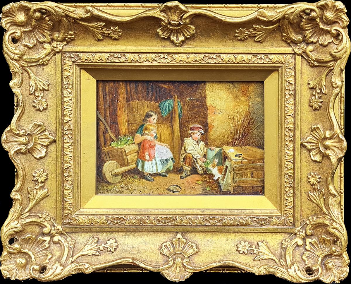 Amici pelosi (coppia) - Painting di  John Henry Dell