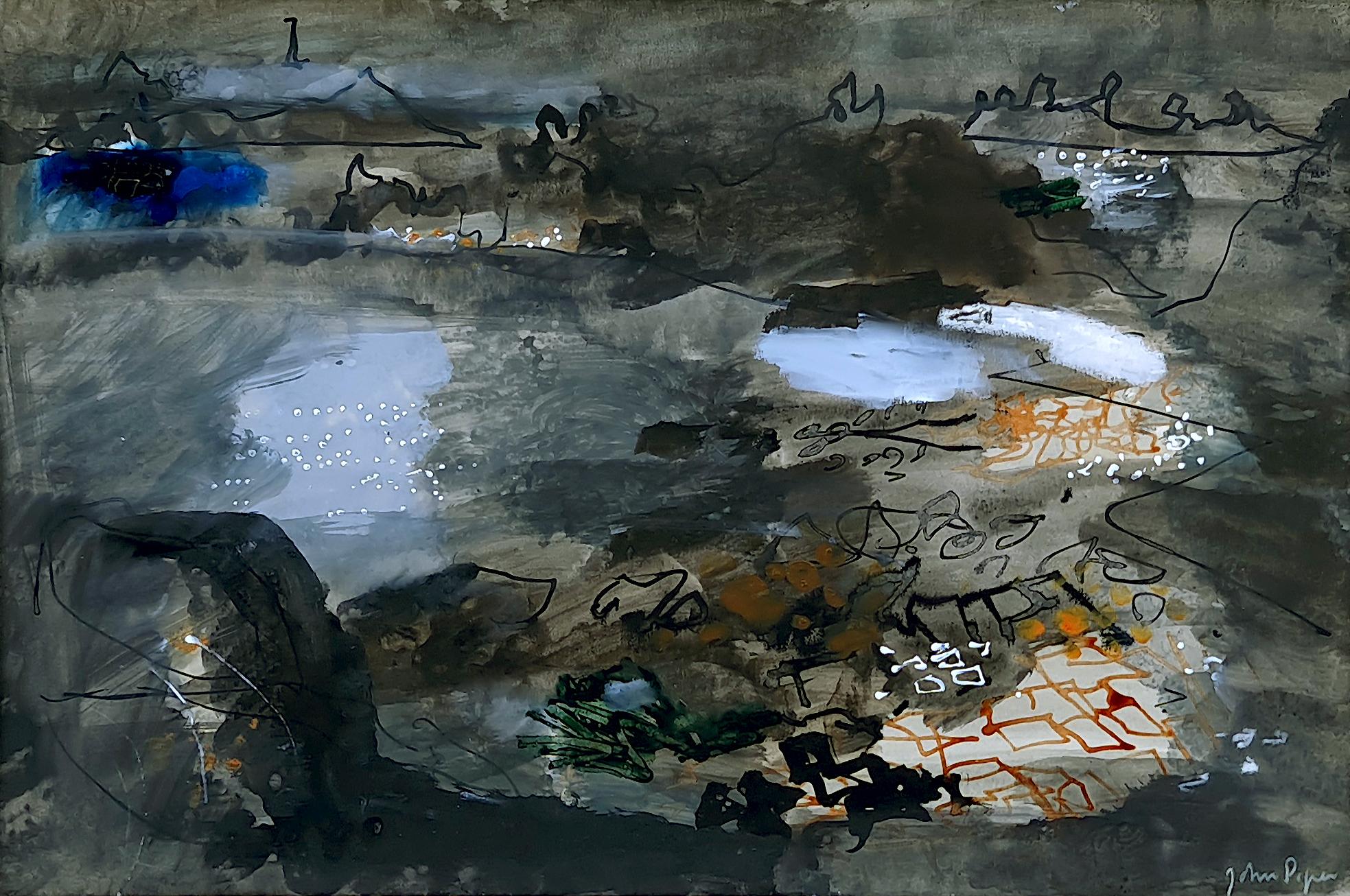 Eine Landschaft aus Pembrokeshire – Art von John Piper CH