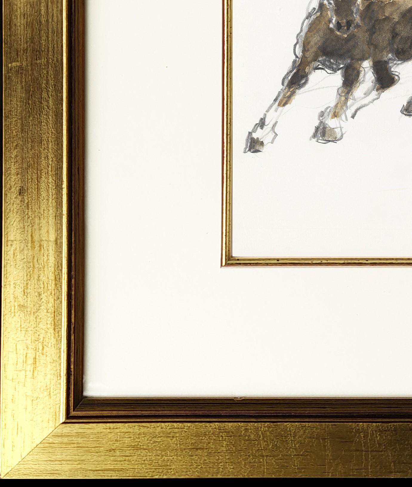 Galoppierendes Pferd – Art von Sir John Kyffin Williams OBE, RA