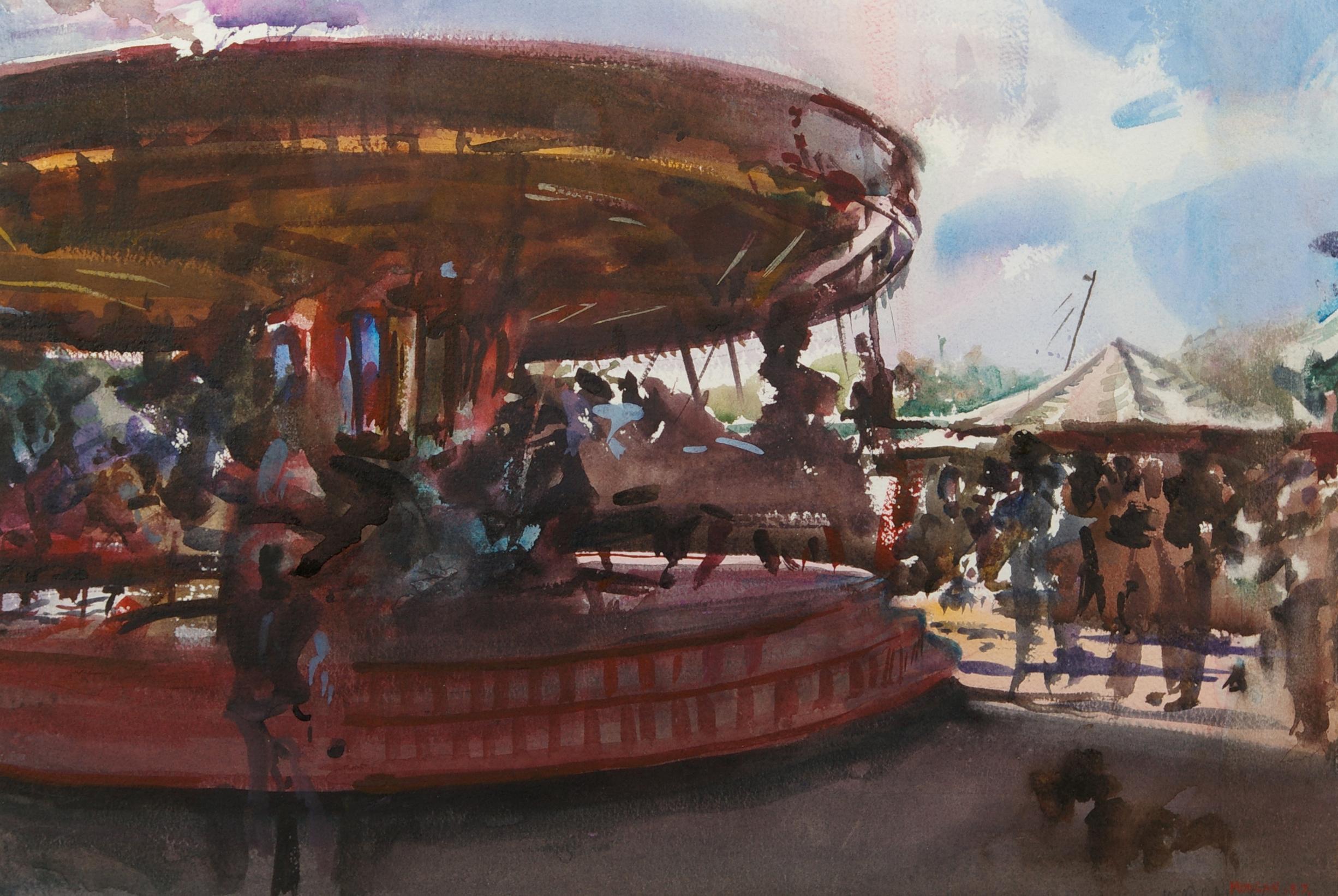 The Carousel - Art by Howard Morgan