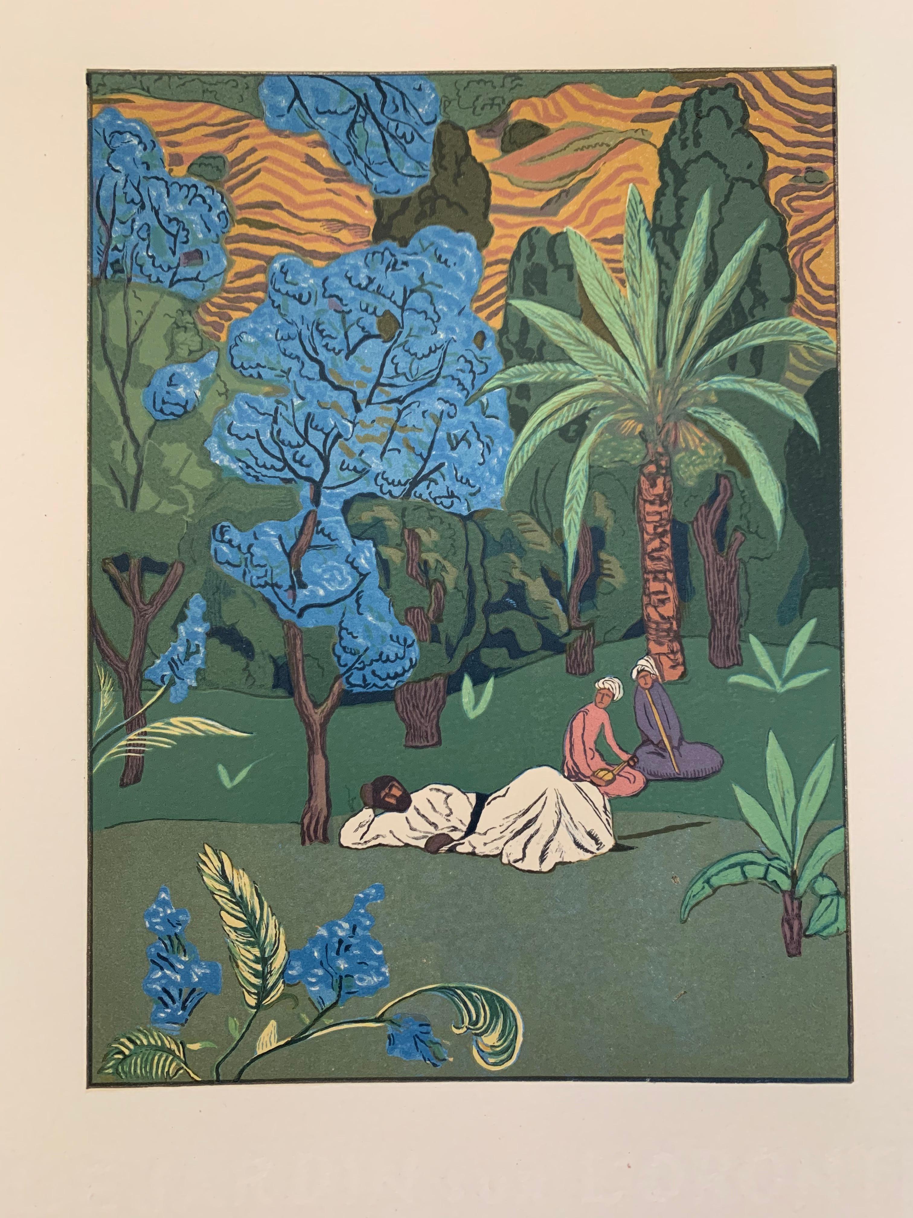 Un Jardin sur l'Oronte - Print by Robert Dill