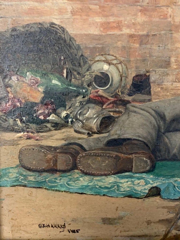 'Speak', American Realist Painting, 19th Century For Sale 1