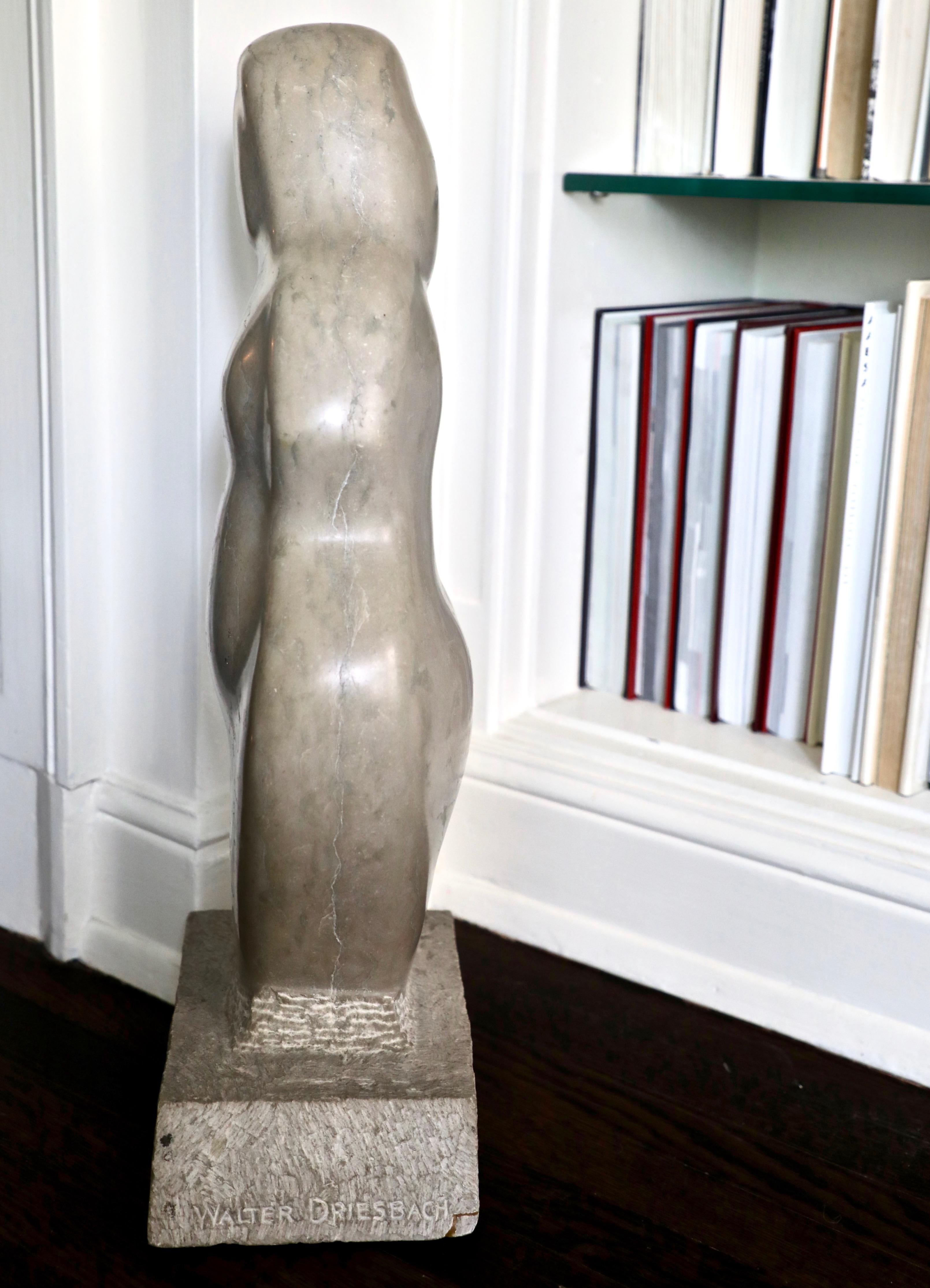 Walter Driesbach, Untitled Large Sculpture of a Woman 5