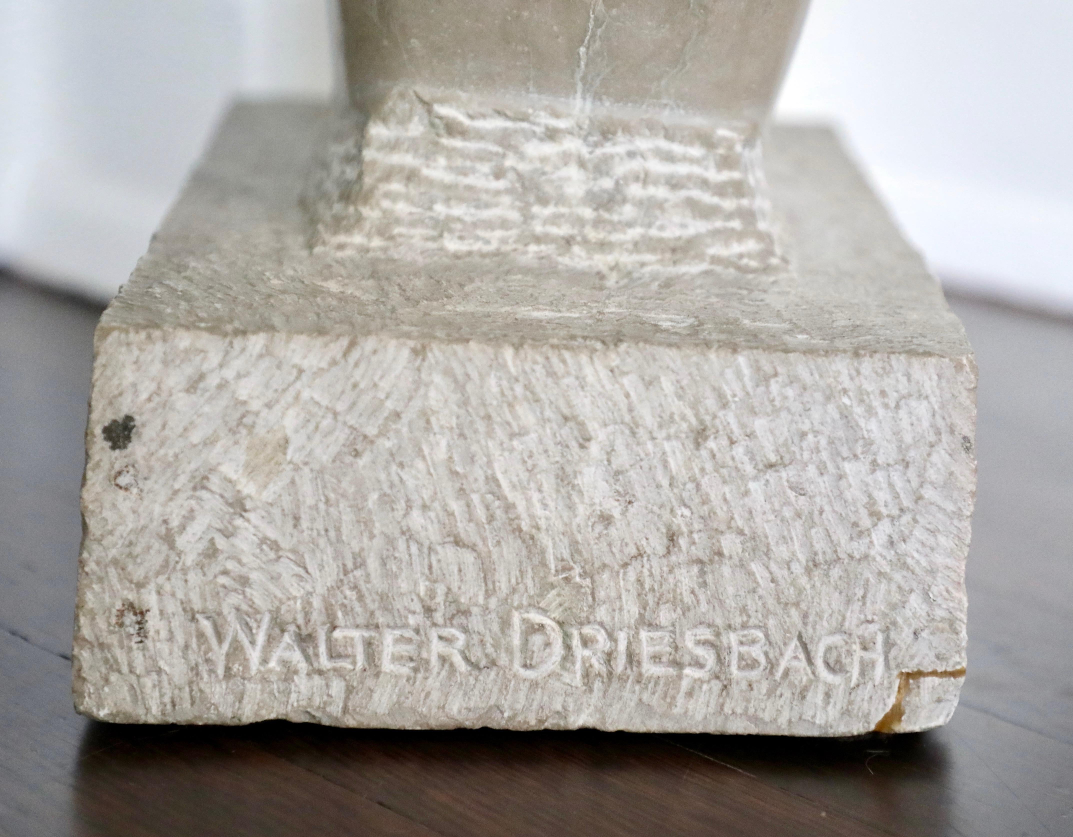Walter Driesbach, Untitled Large Sculpture of a Woman 7