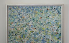 California Mid Century Abstract Expressionist Oil on Canvas