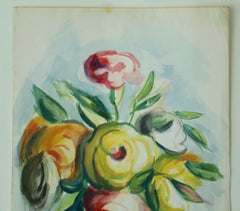 Floral Watercolor on Paper
