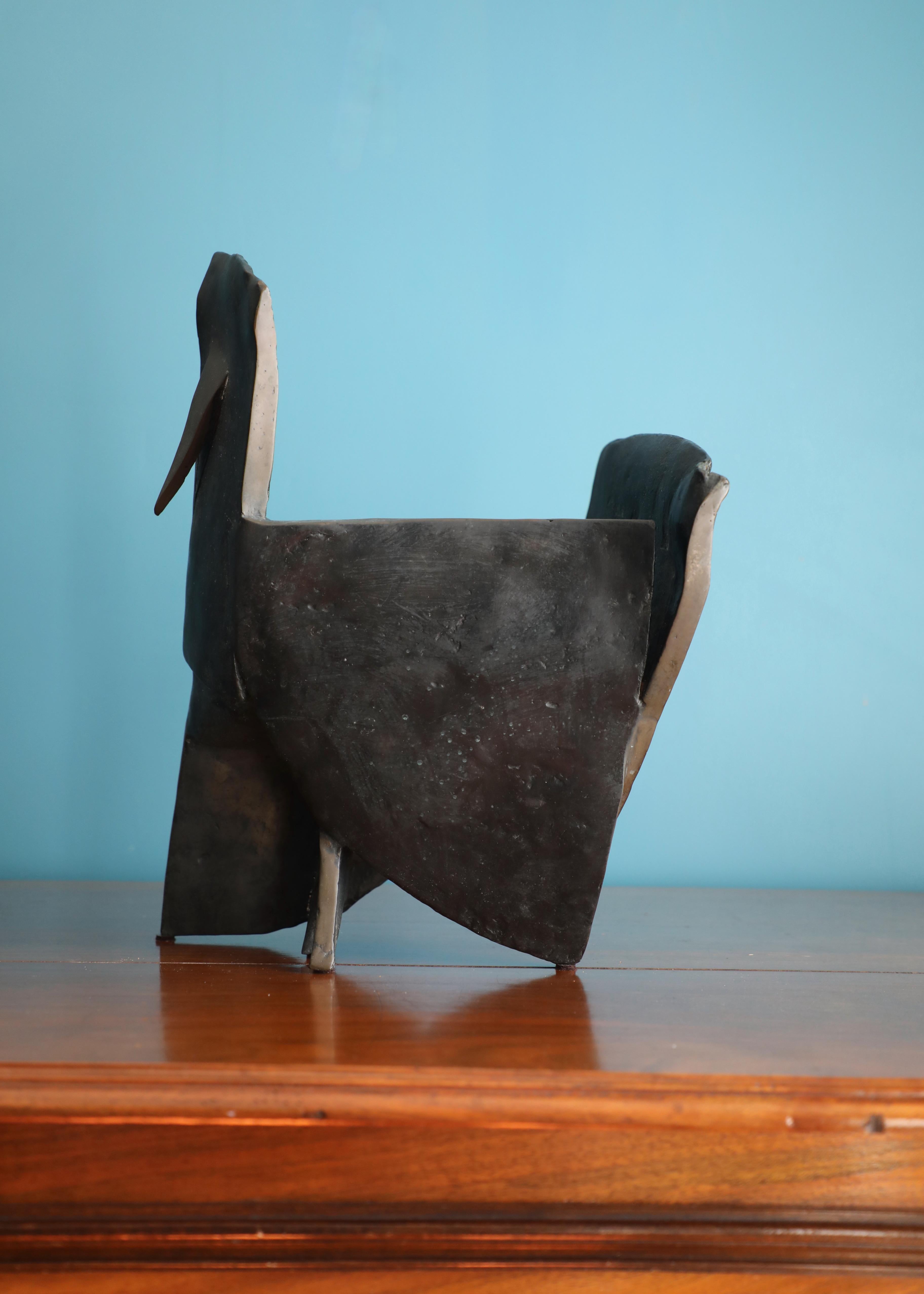 Robert Cooke, Abstract Bronze Sculpture (20th century) For Sale 3
