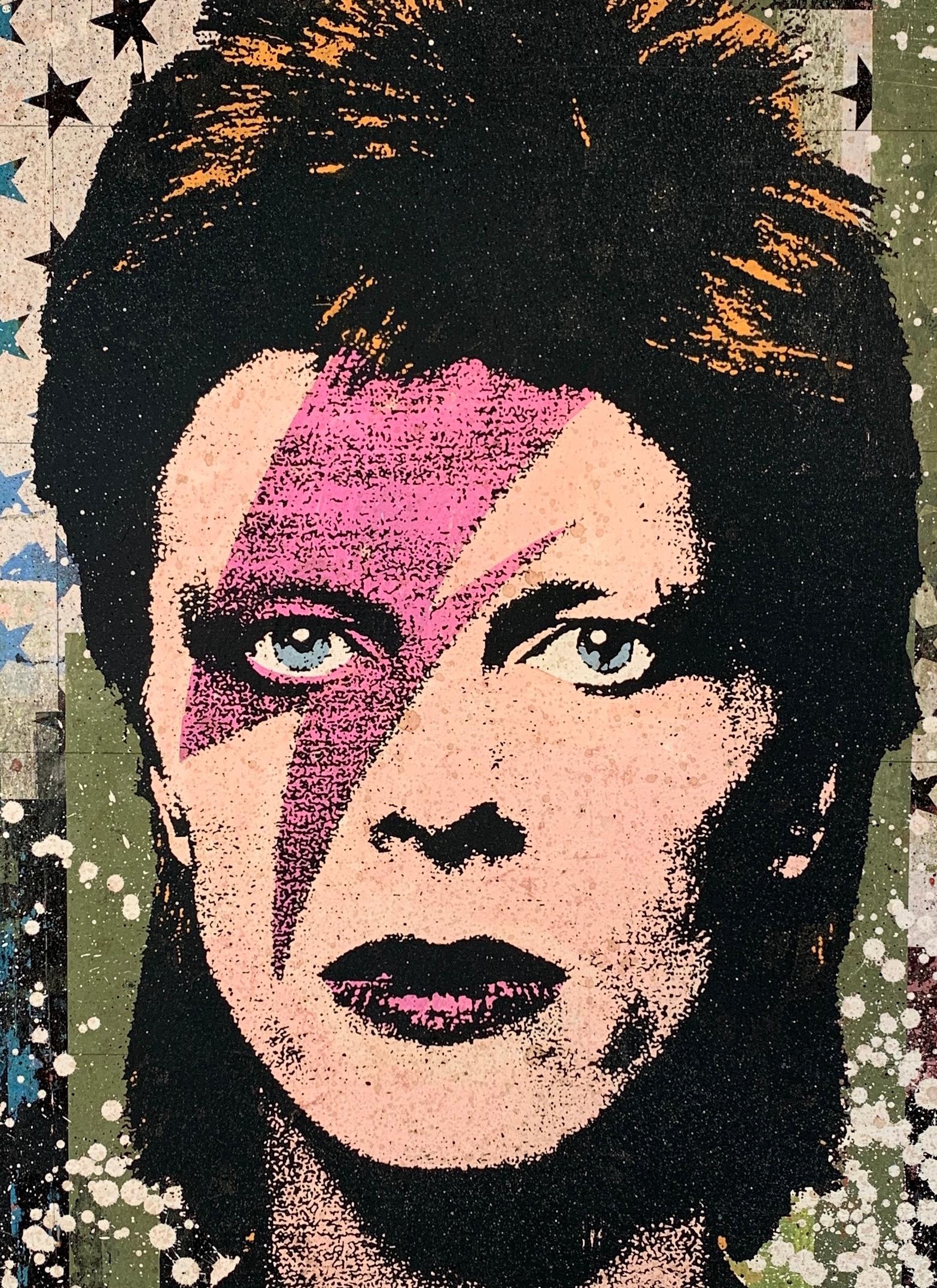 david bowie face paint