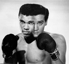 House of Orion "The Greatest Black, AP" Elvis Mohammed Ali Boxing Glitter Glove