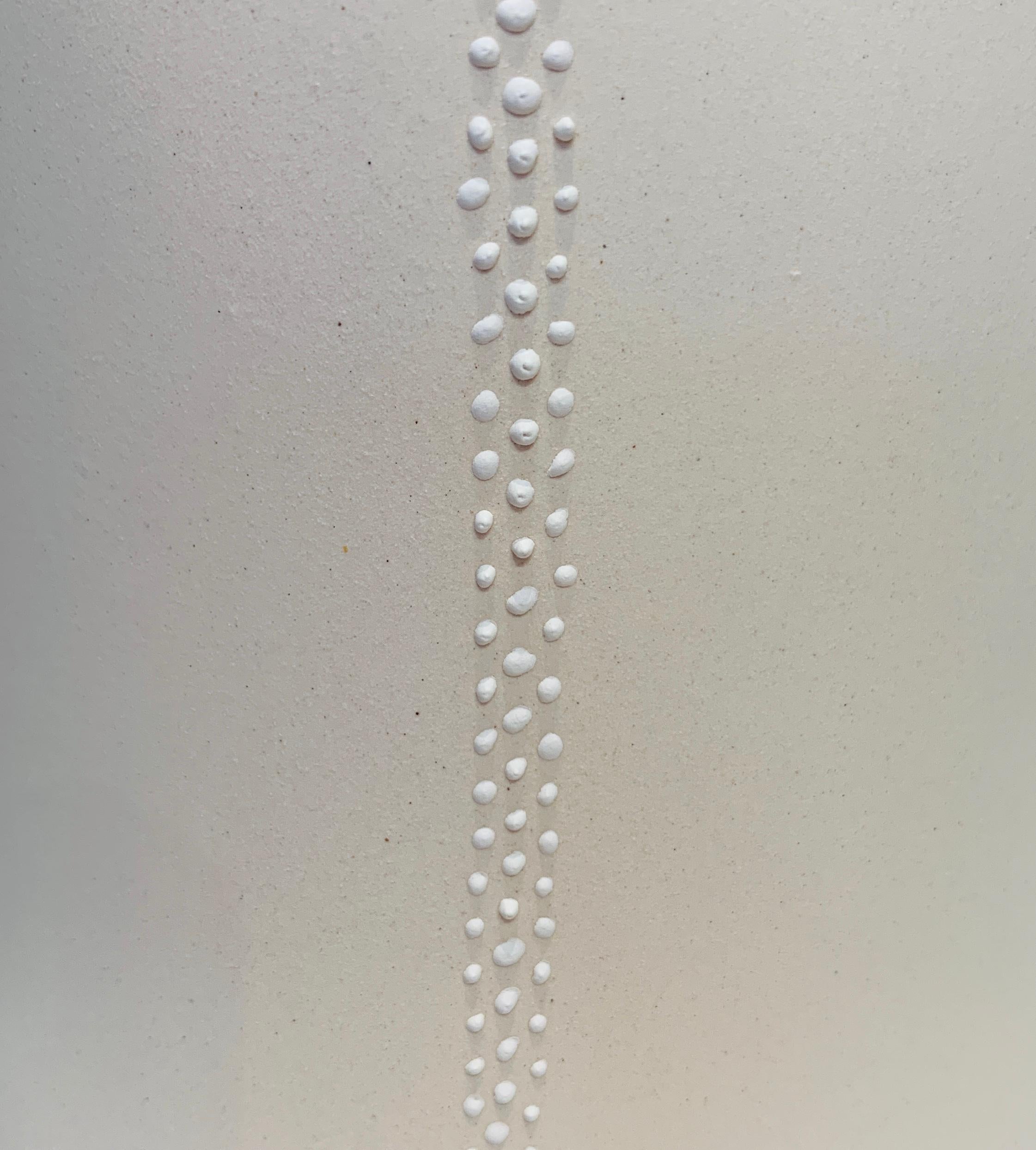 Fasten Veil, Chloe Rizzo Sculpture Porcelain Glaze White Female Bondage Zipper 4