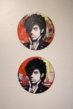 Prince Vinyl 1-7, Greg Gossel Pop Art LP Record Music (Singles & Sets Available)