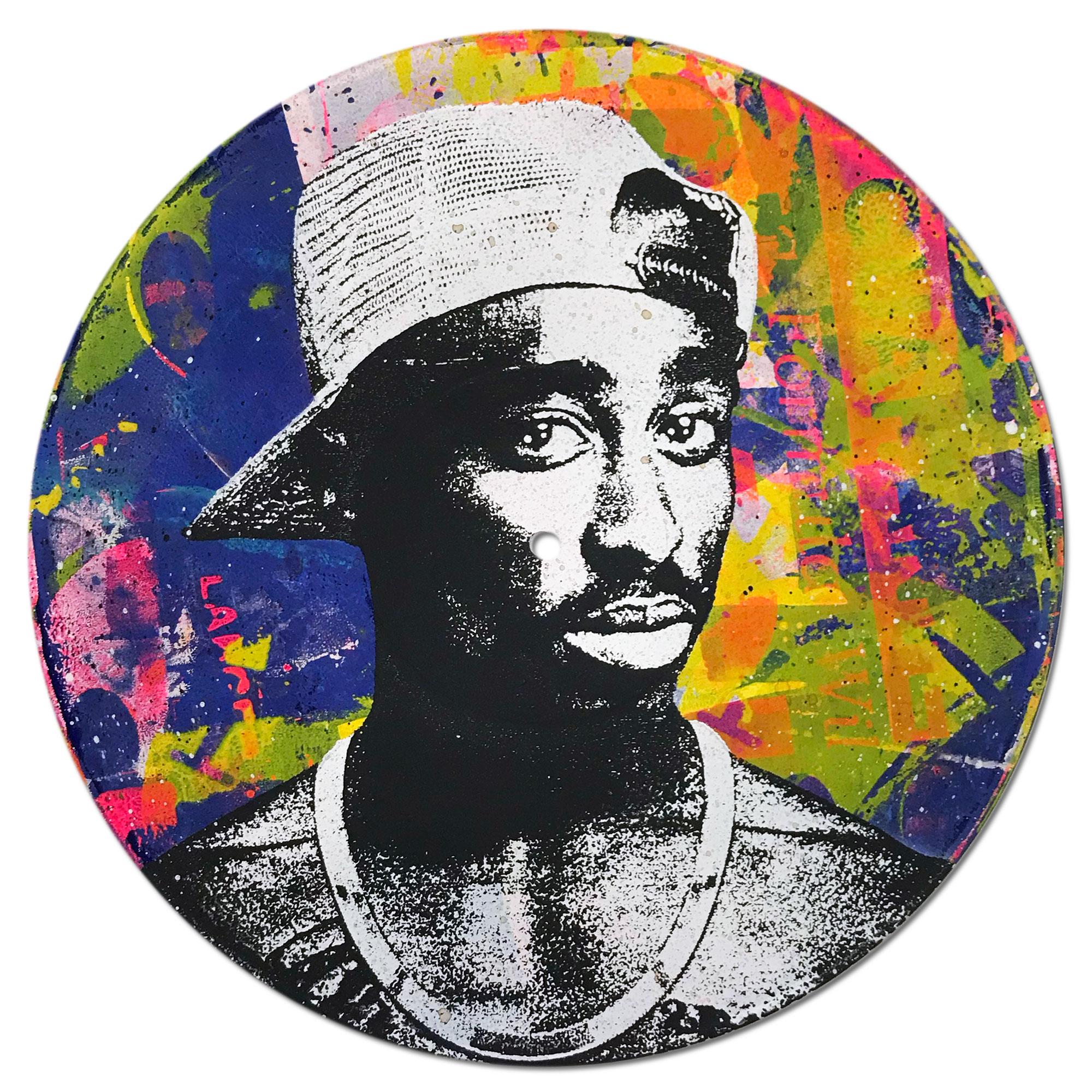 Tupac Shakur Vinyl 1-10 Greg Gossel Pop Art LP Record (Singles & Sets Available) 1