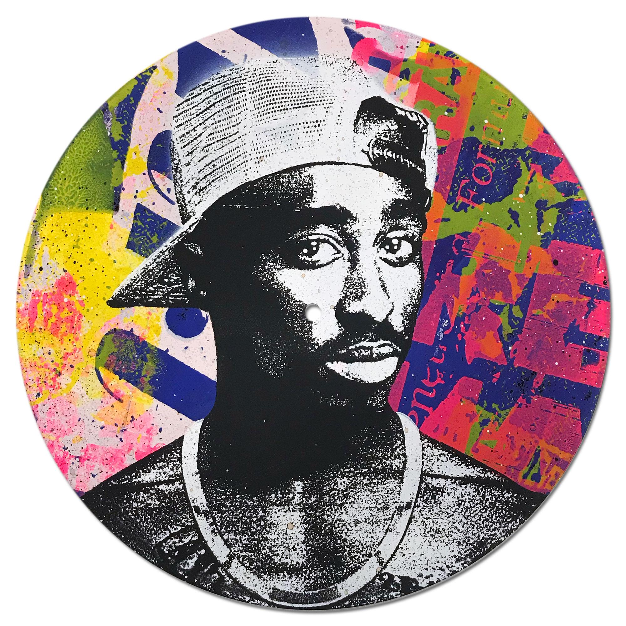 Tupac Shakur Vinyl 1-10 Greg Gossel Pop Art LP Record (Singles & Sets Available) 2