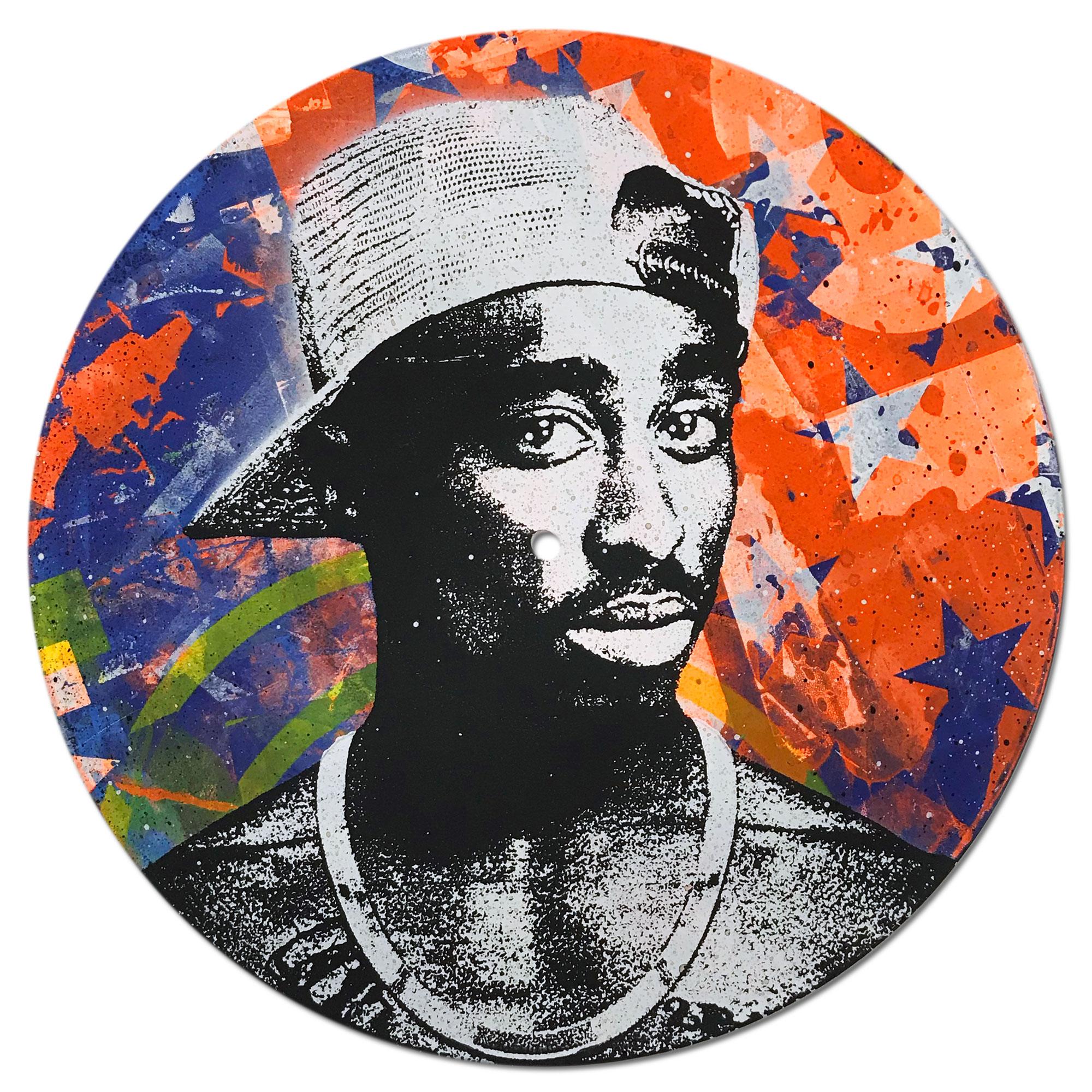 Tupac Shakur Vinyl 1-10 Greg Gossel Pop Art LP Record (Singles & Sets Available) 3