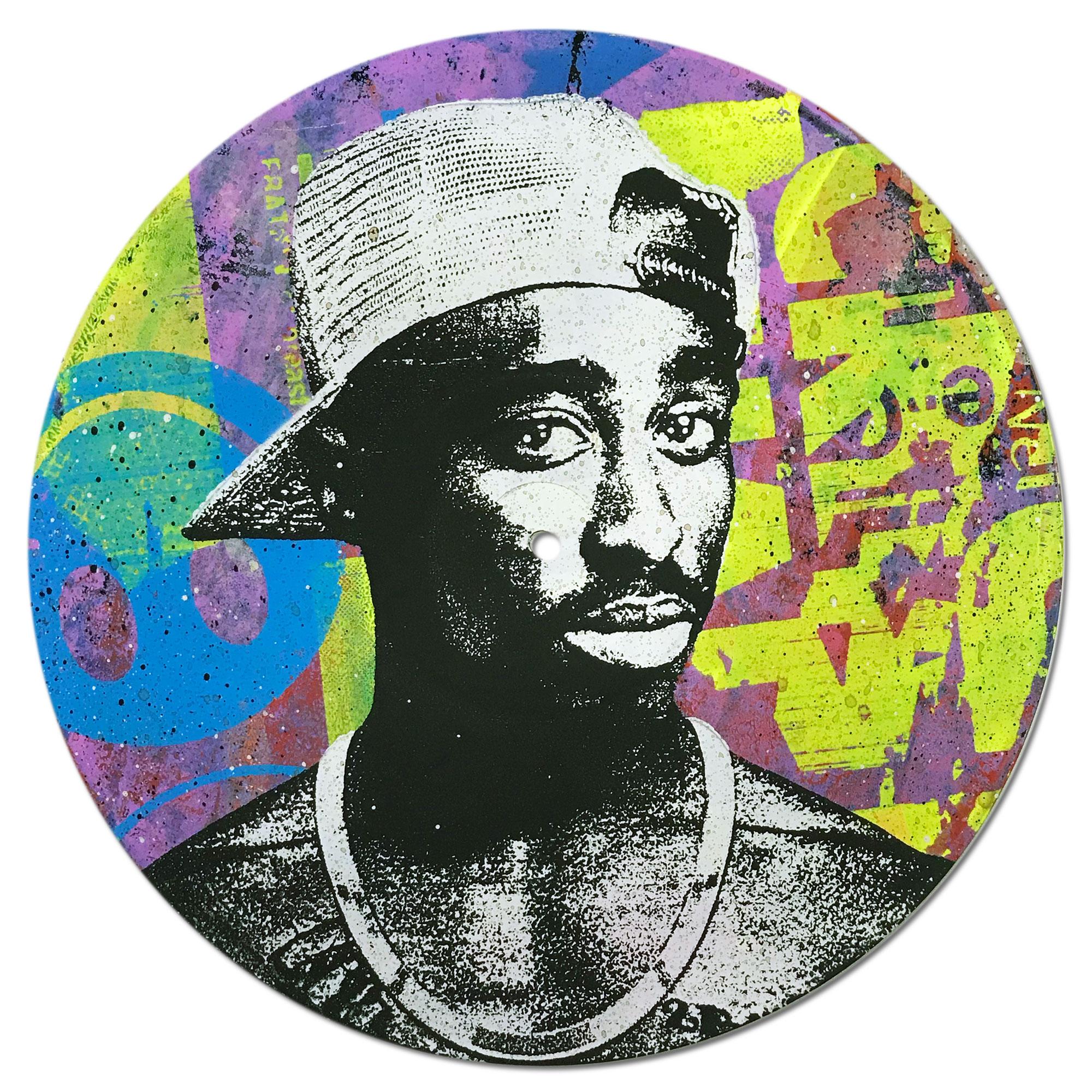 Tupac Shakur Vinyl 1-10 Greg Gossel Pop Art LP Record (Singles & Sets Available) 6