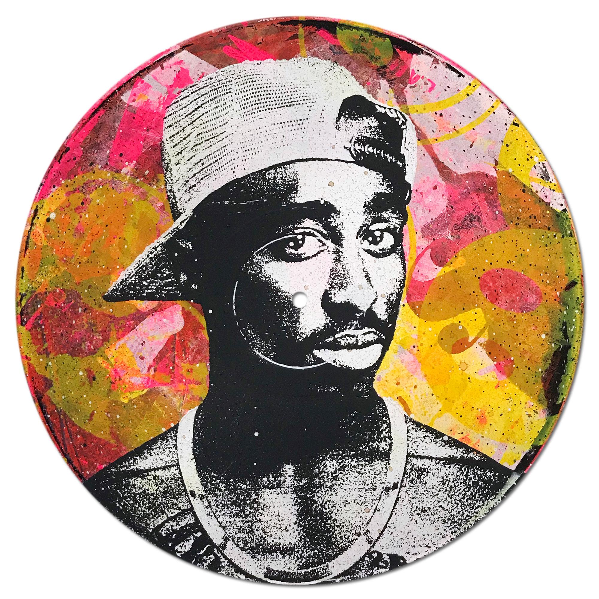 Tupac Shakur Vinyl 1-10 Greg Gossel Pop Art LP Record (Singles & Sets Available) 7