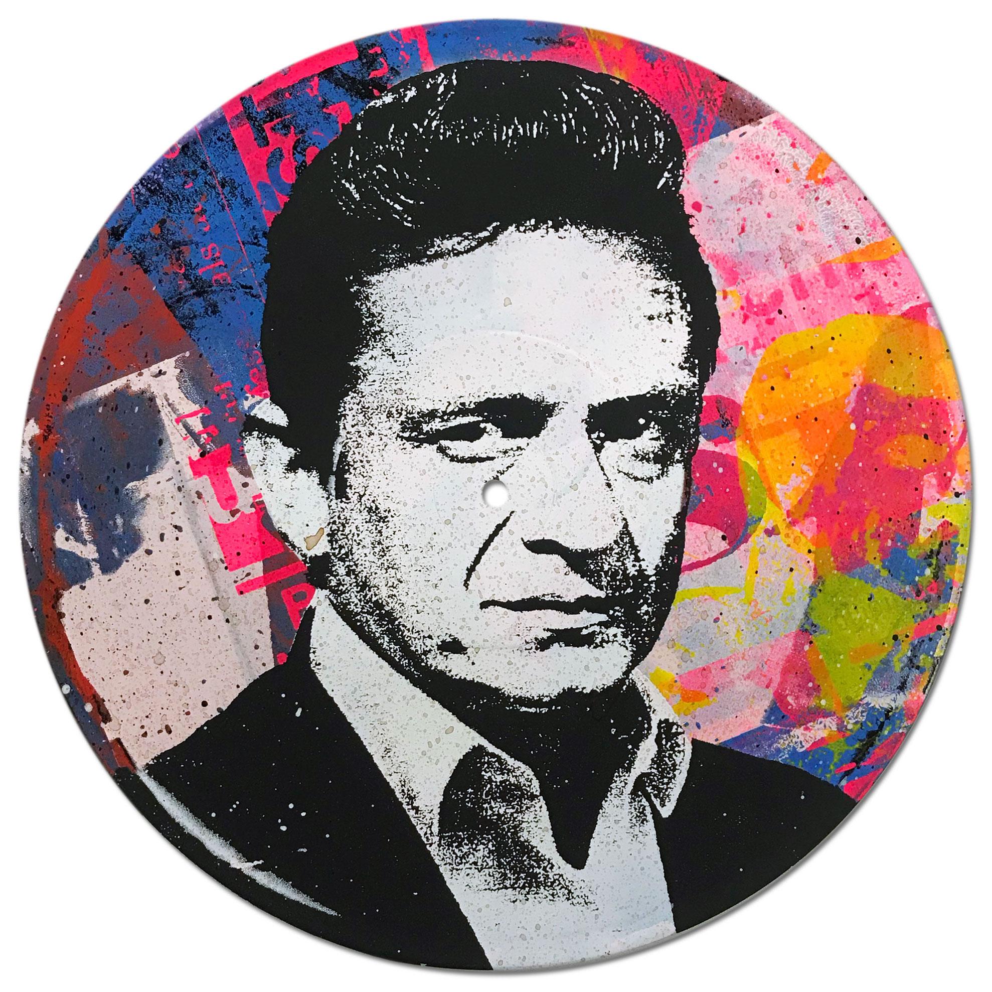 Johnny Cash Vinyl 1-10 Greg Gossel Pop Art LP Record (Singles & Sets Available)

Editions Available: 1,2,3,5,68,9,10

These vinyl LP's were created for Greg Gossel's show 