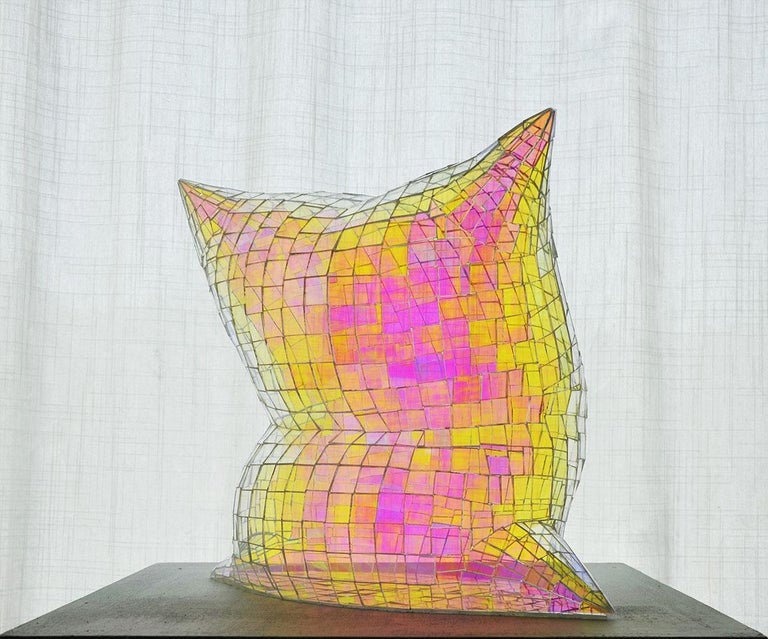 Colin Roberts Glass Pillow II (Holographic), Colin Roberts Plexiglass