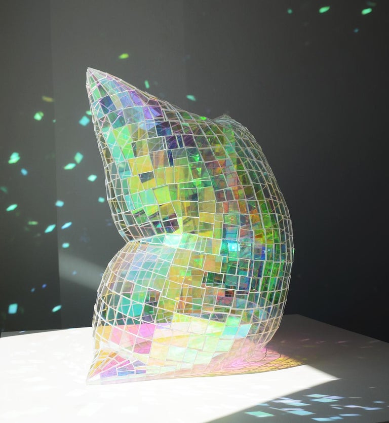 Colin Roberts Glass Pillow II (Holographic), Colin Roberts Plexiglass