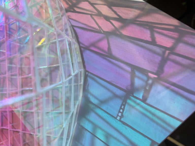 Colin Roberts Glass Pillow II (Holographic), Colin Roberts Plexiglass