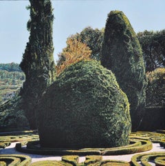 "Parterre a Casa de Mateus" Paesaggio dipinto da Tom Fawkes, artista del Pacifico nord-occidentale.