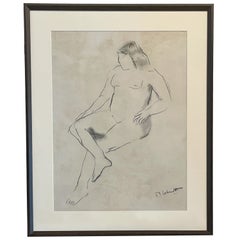Nude Drawings and Watercolors