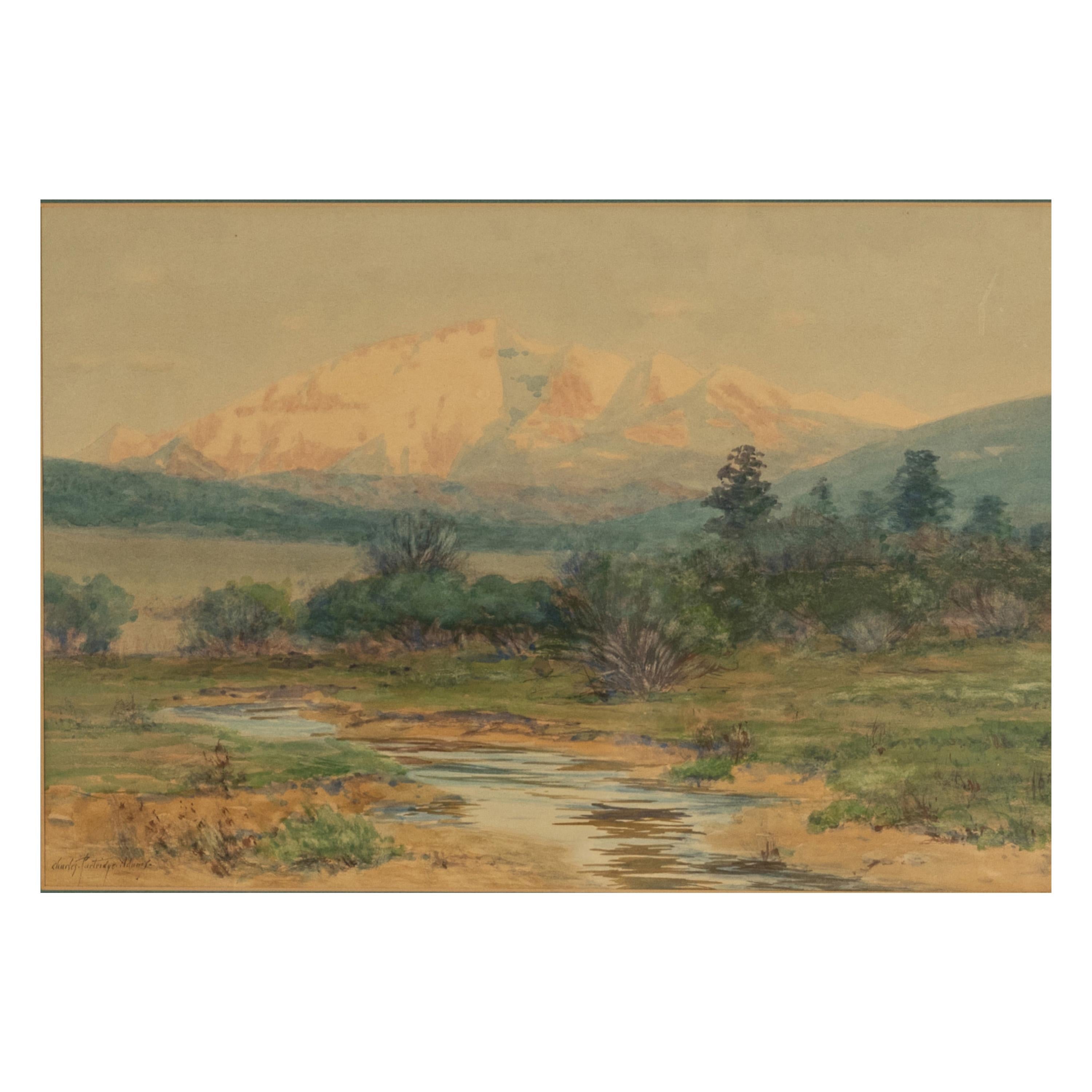 Antico dipinto impressionista 