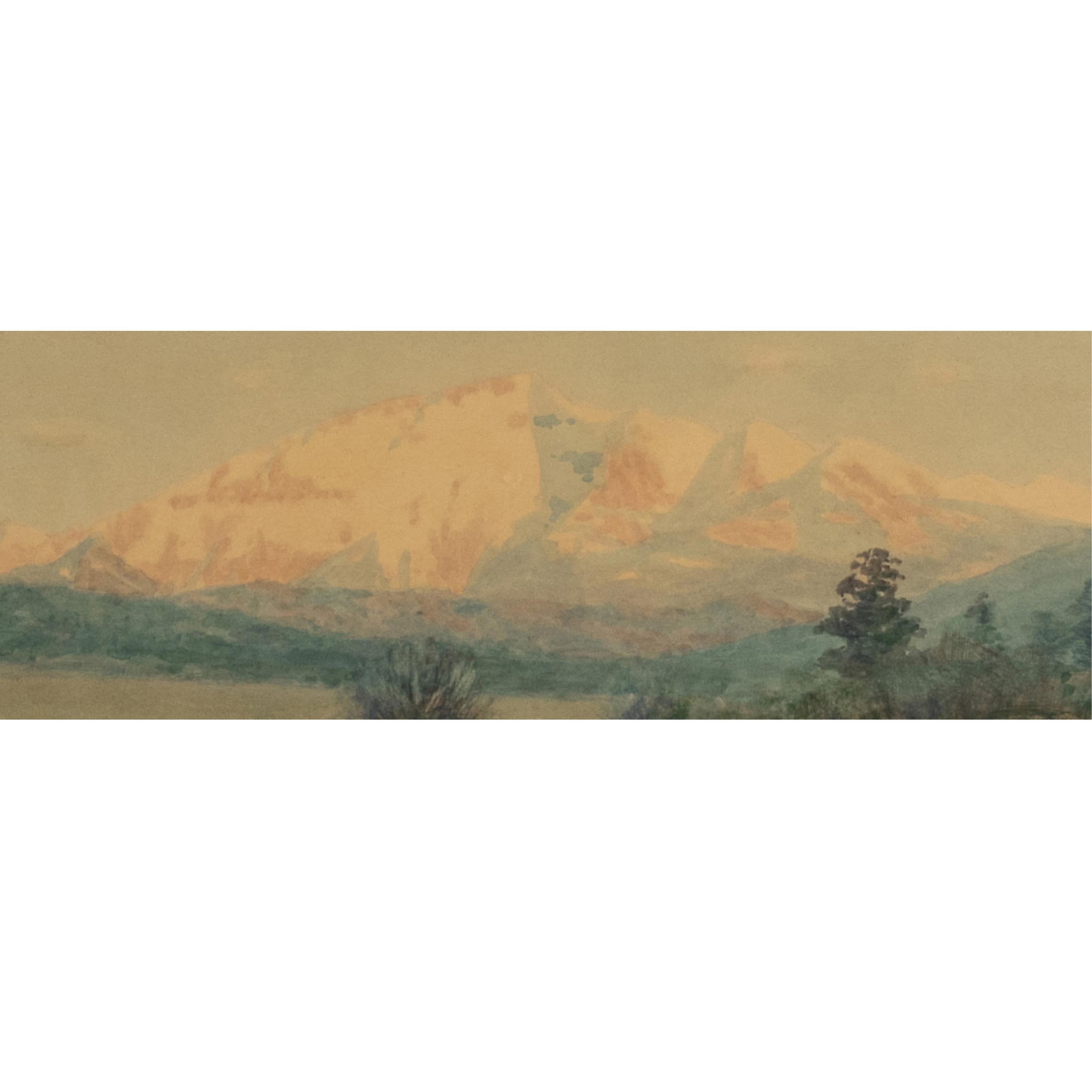 Antico dipinto impressionista 