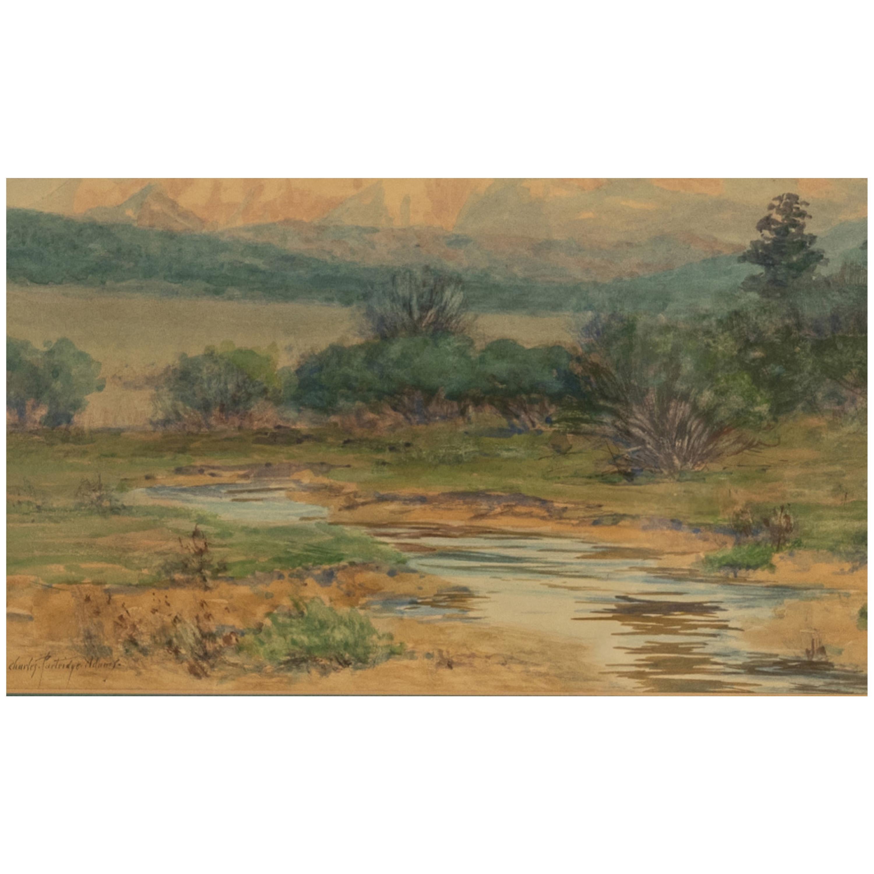 Antico dipinto impressionista 