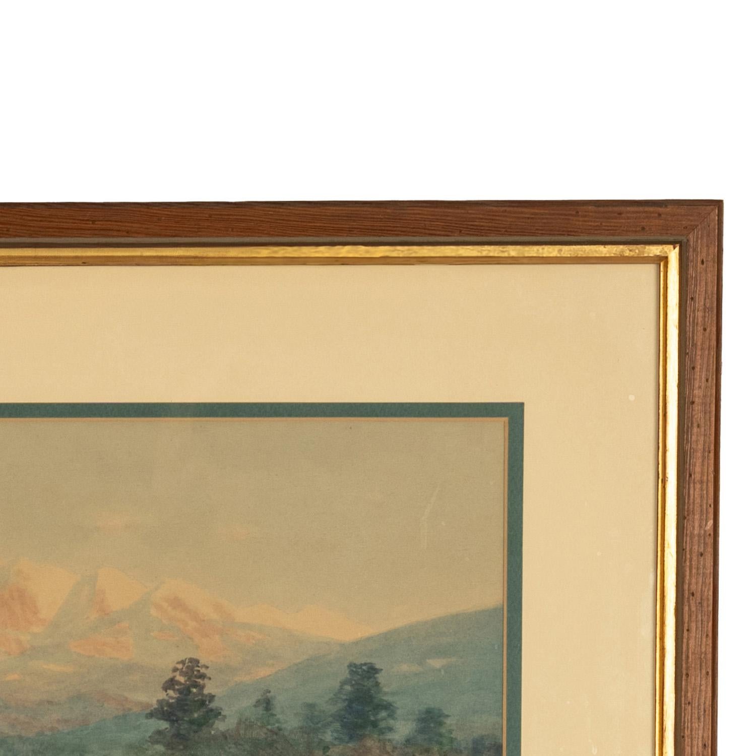 Antico dipinto impressionista 
