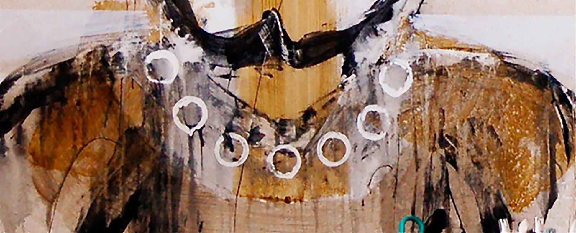 Fama e fortuna - Painting Astratto di Dan Sayles