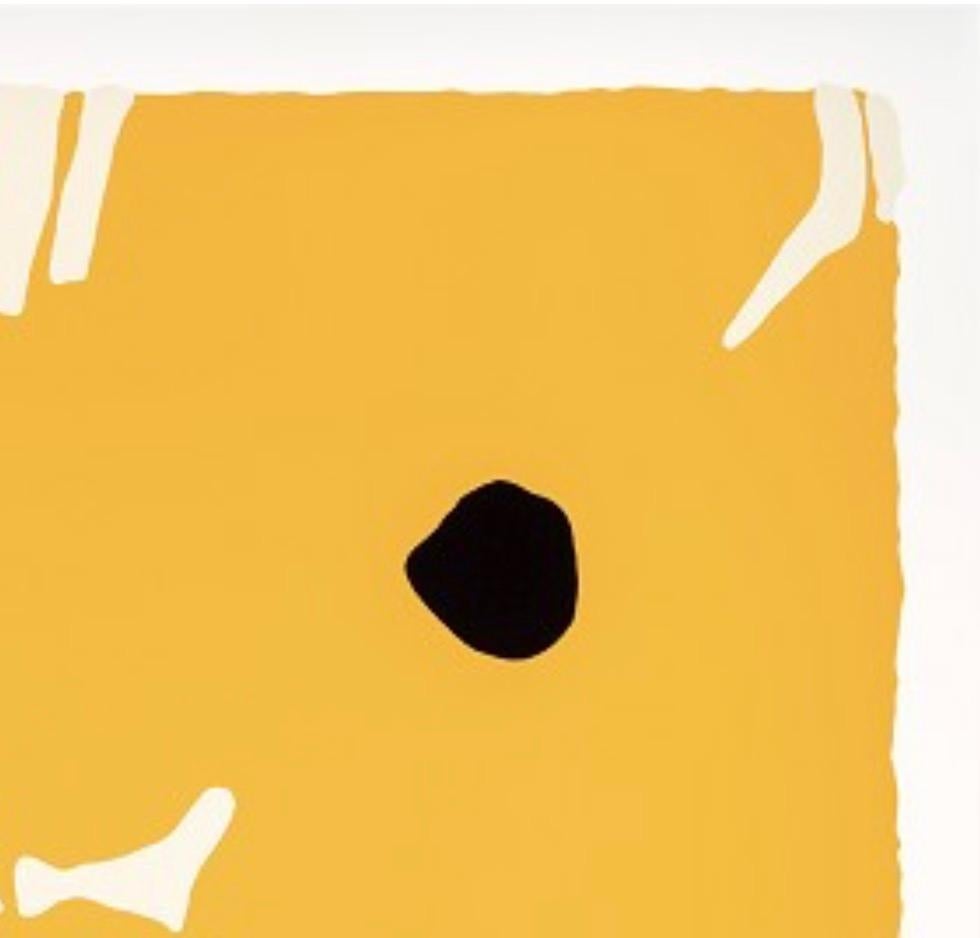 Poppies jaune, 7 septembre 2022 (Éd. 22/50) - Abstrait Print par Donald Sultan