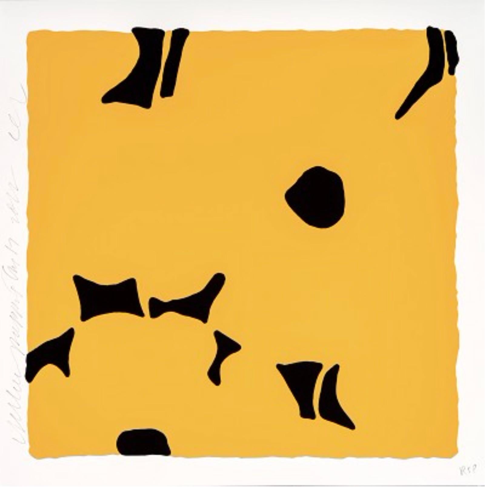 Gelbe Pflanzgefäße, 17. August 2022 (Ed: 22/50) – Art von Donald Sultan