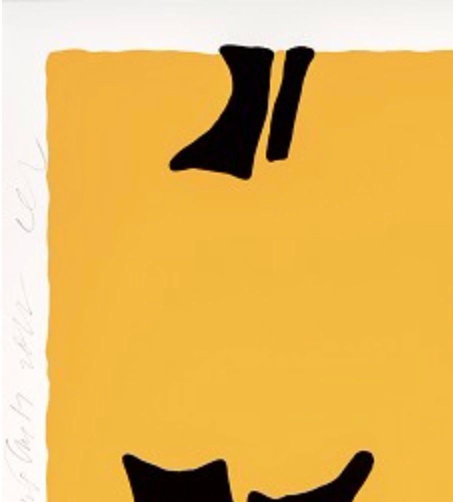 Gelbe Pflanzgefäße, 17. August 2022 (Ed: 22/50) (Abstrakt), Art, von Donald Sultan
