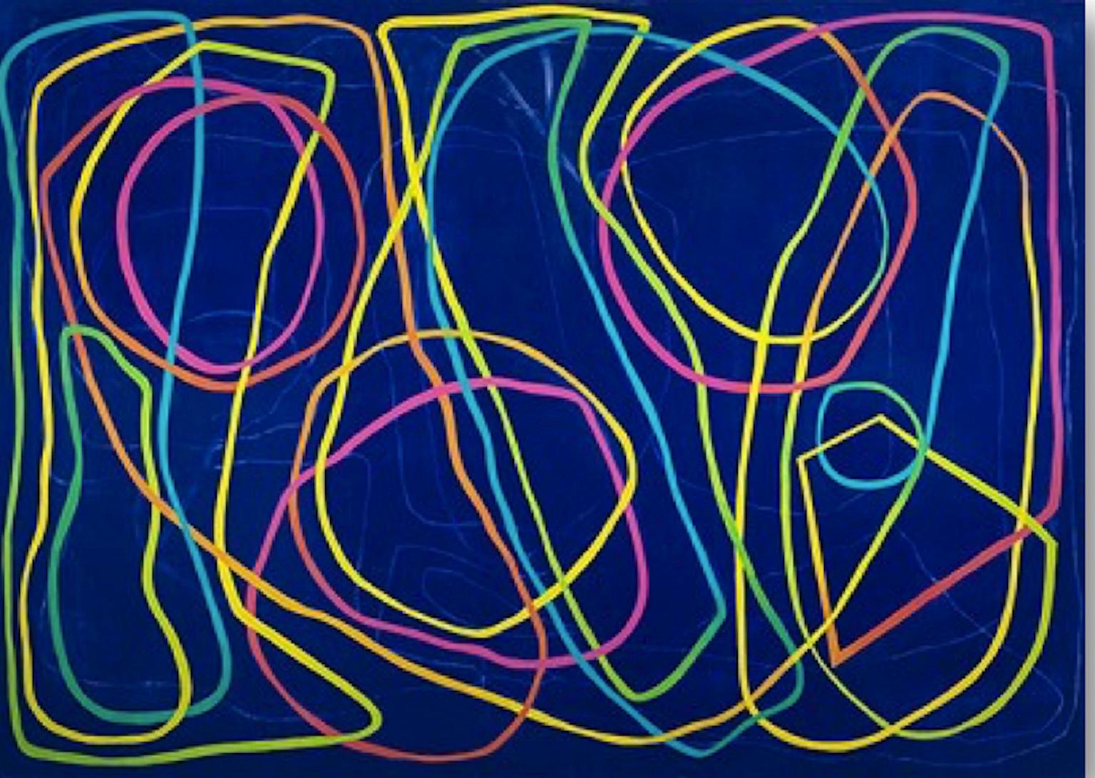 Inquiry - Mixed Media Art by Paula Cahill